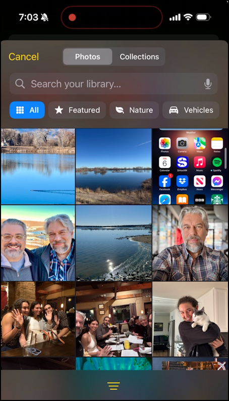 iphone ai image playground portrait - pick a photo