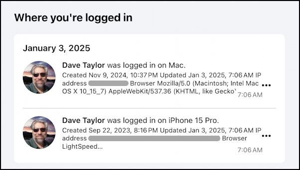 facebook settings and privacy > activity log 