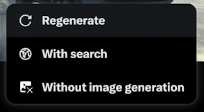 grok ai generate car image - regenerate