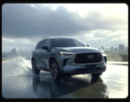 grok ai produced photo image of 2025 infiniti qx60 car suv auto