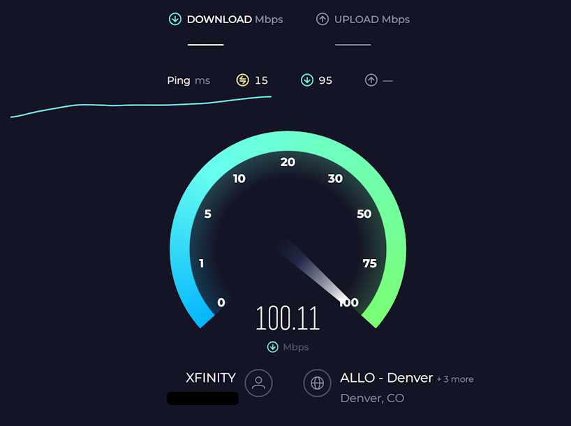 pc internet wifi speedtest - speedtest.net in process