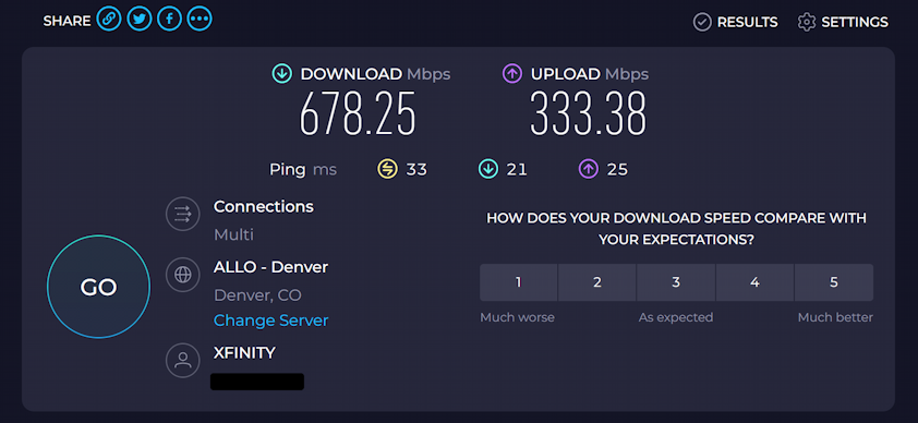 pc internet wifi speedtest - speedtest.net faster closer to base station