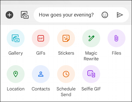 android schedule text message - so many sending options