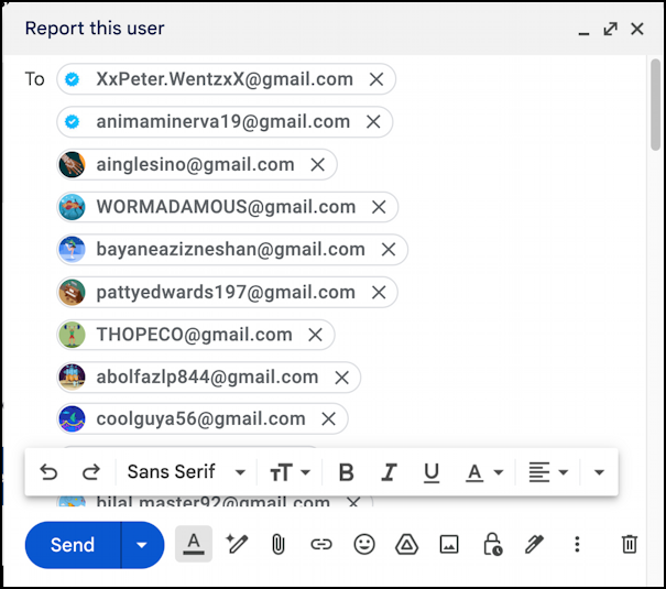logged in to your facebook account email notification - addresses expanded