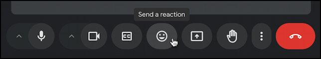 google meet emoji skin tone - toolbar