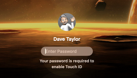 macos login prompt