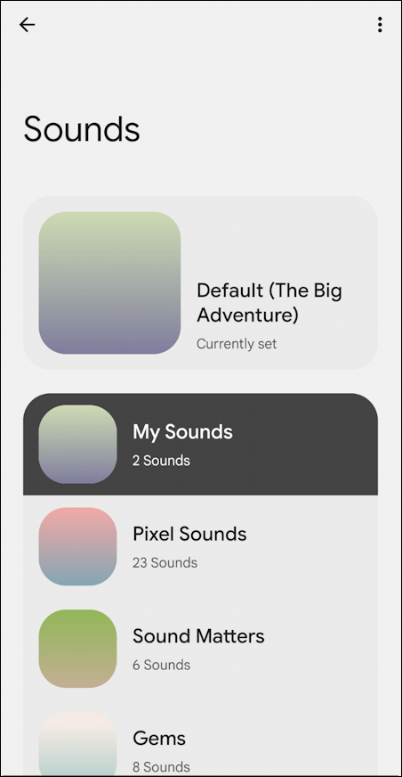 android set mp3 as custom contact ringtone - all possible known ringtones by category