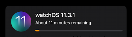 iphone apple watch required update - downloading