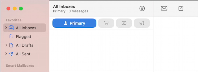 mac apple mail 15.4 beta - no mail in inbox