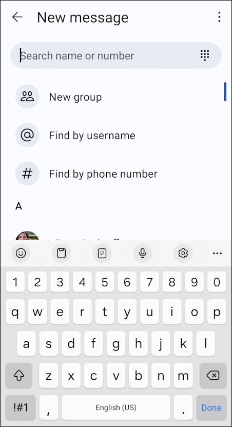 signal disappearing chat text messages - find friend