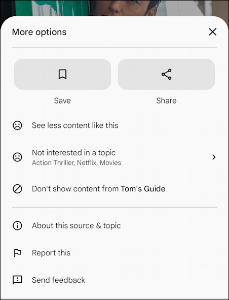 android google home screen news - customize your feed