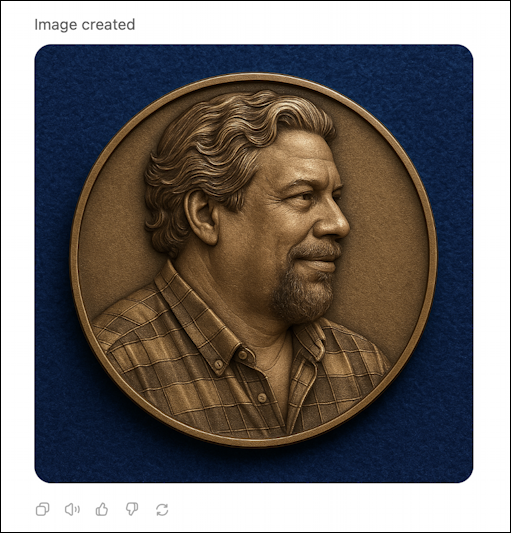 chatgpt create coin medallion - coin 1