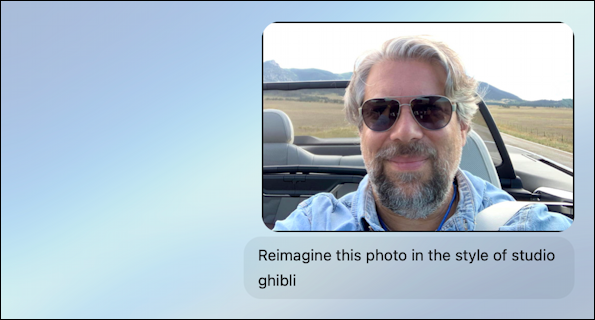 chatgpt how to studio ghibli reimagine photo - redo in the style of