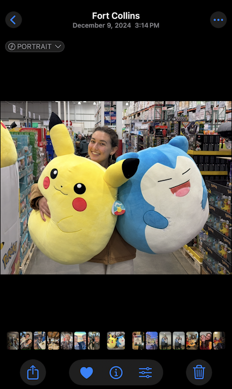 iphone ios fix photo location - girl with pokemon
