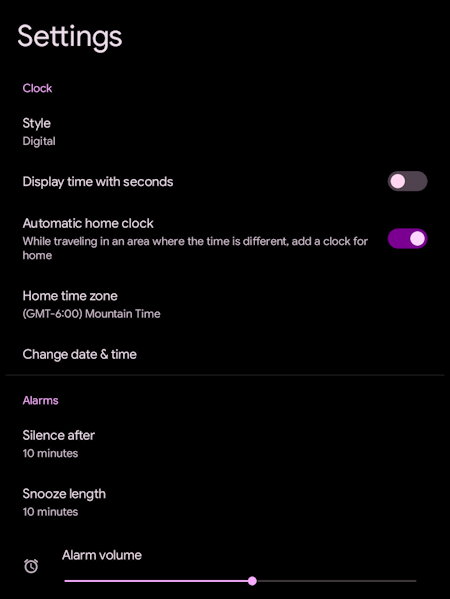 lenovo b&n nook color android tablet - clock settings