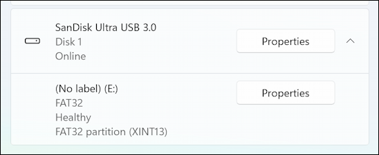 windows 11 usb flash drive reformat ntfs exfat - so many volumes