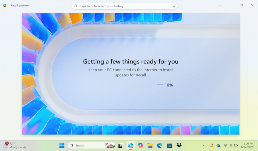 win11 encrypt drive enable recall - getting things ready