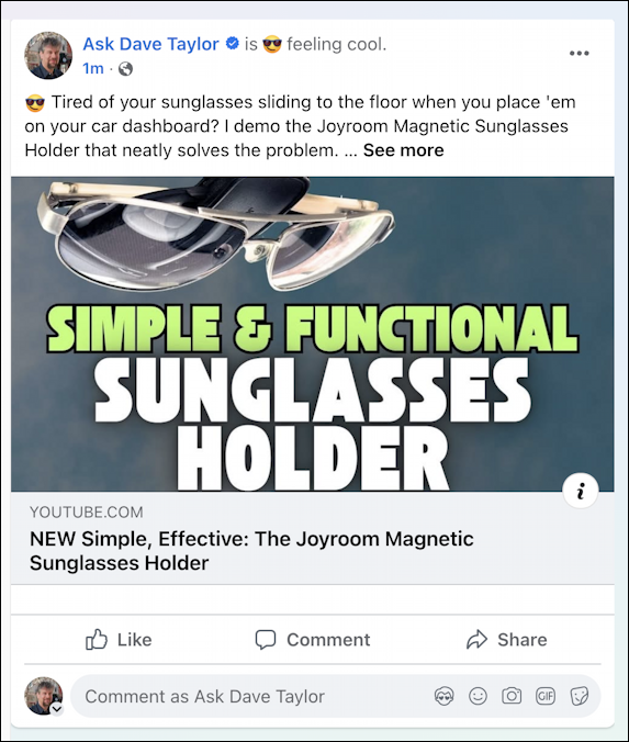 facebook meta business suite - post ready to schedule with all bling and flair