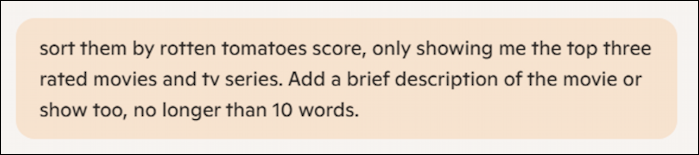 win11 edge copilot image analysis - use rotten tomatoes scores, list top five