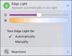 macos tahoe 26 webcam utility ring edge light feature how to use enable